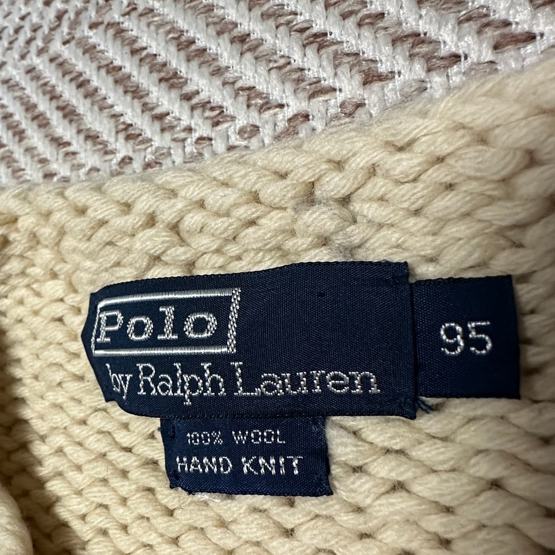 POLO RALPH LAUREN hand made wool knit 상품이미지3