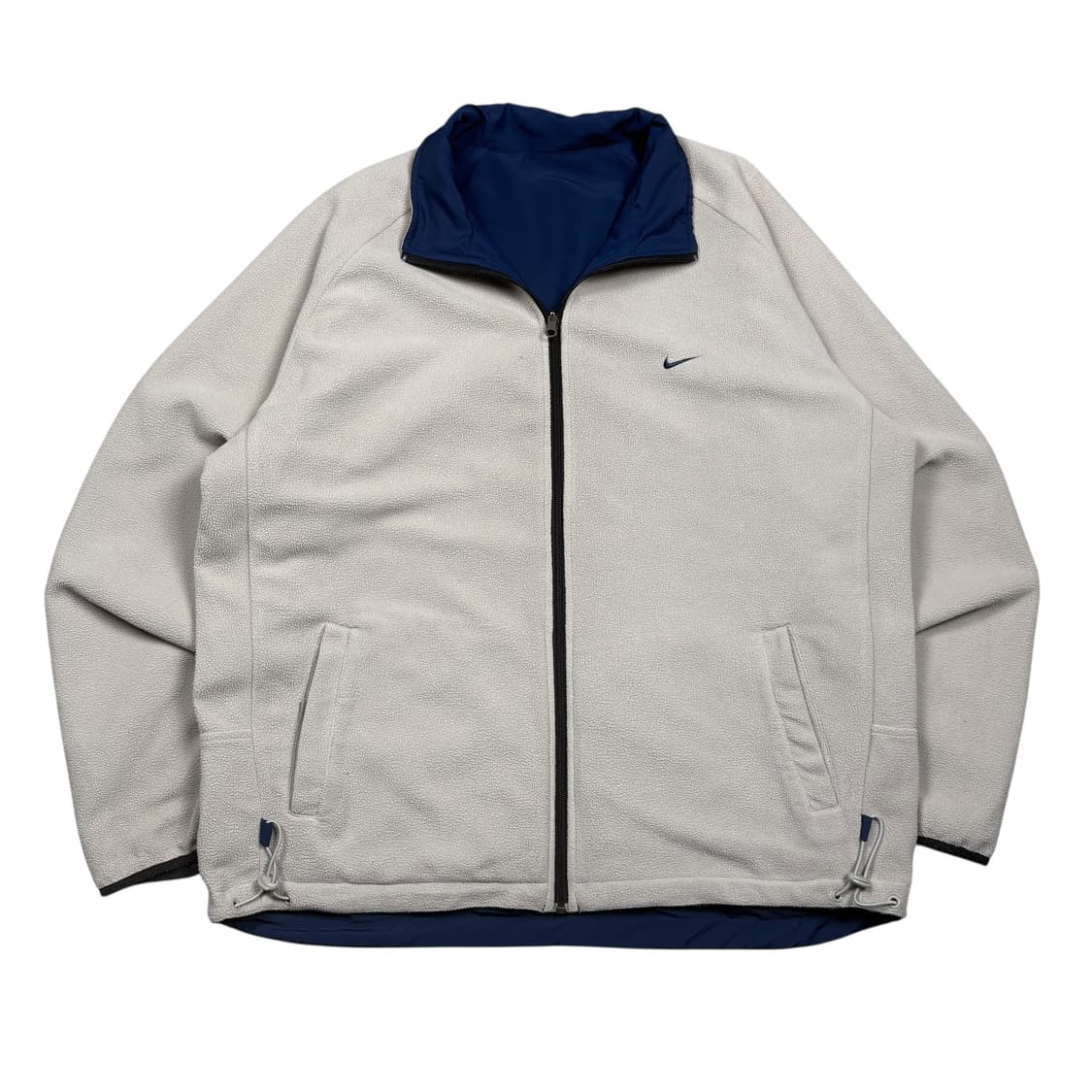 나이키00‘s 네이비&크림컬러 리버시블 자켓 상품이미지3