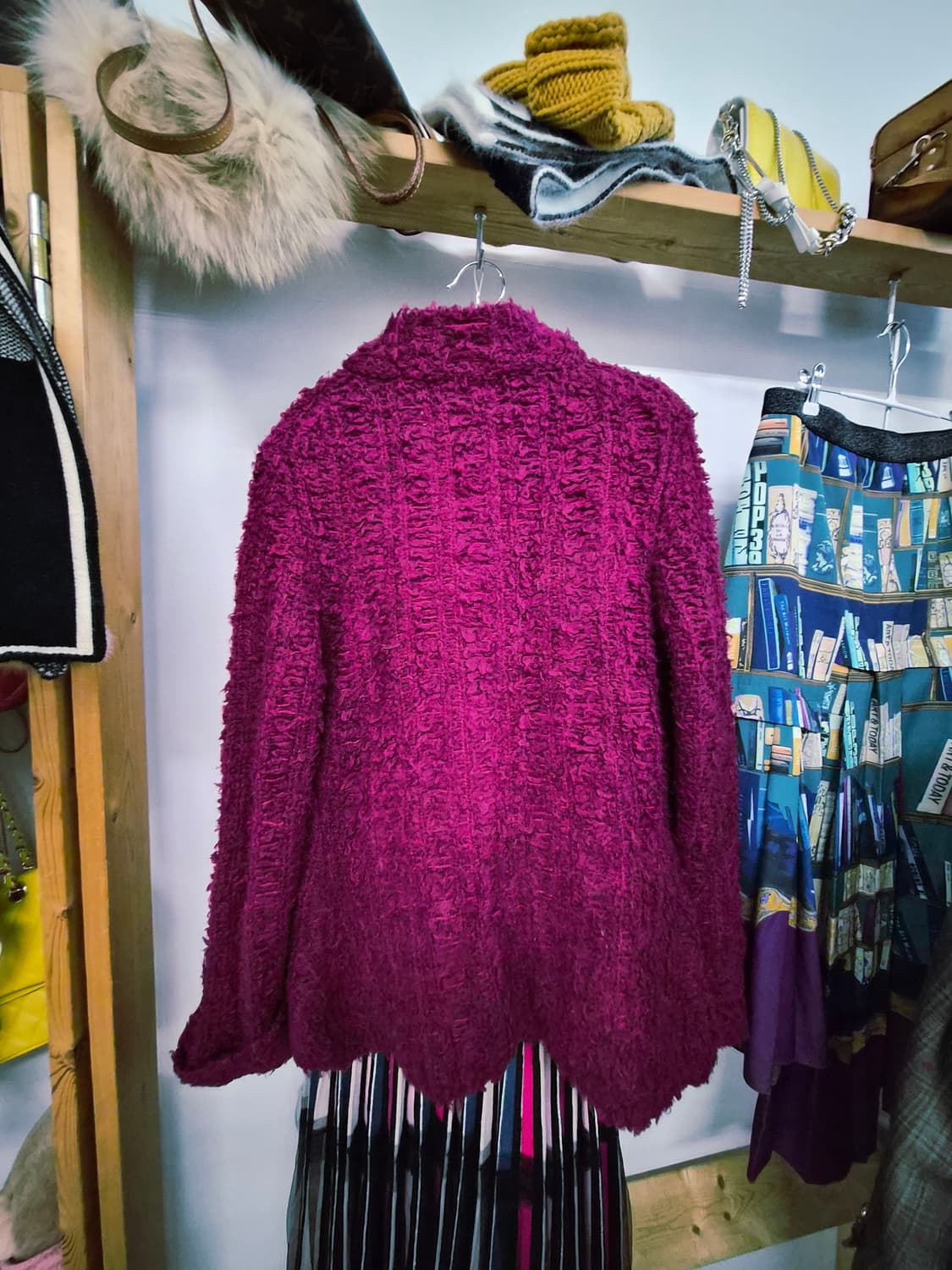 센존 니트자켓. 레니본 니트샤스커트 상품이미지7