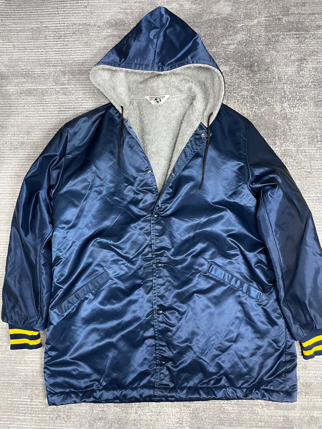 USA vintage Leader Sportwear  바시티 봄버 상품이미지10