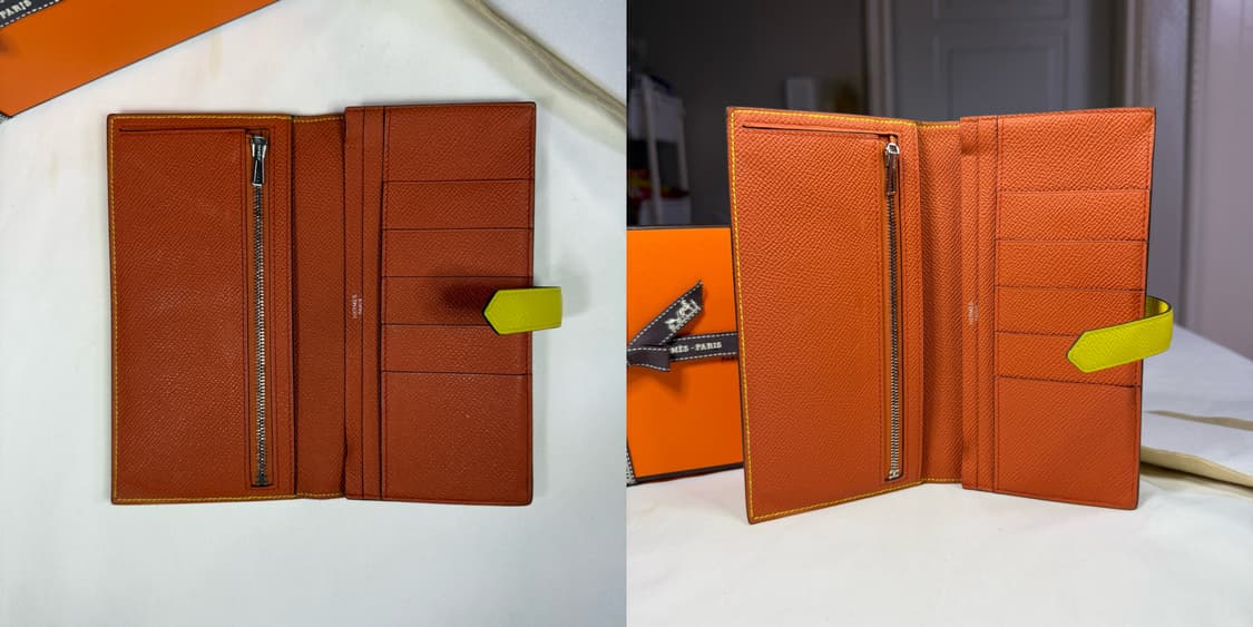 에르메스 베안 수플레 월렛 앱송 카프스킨 장지갑 상품이미지7