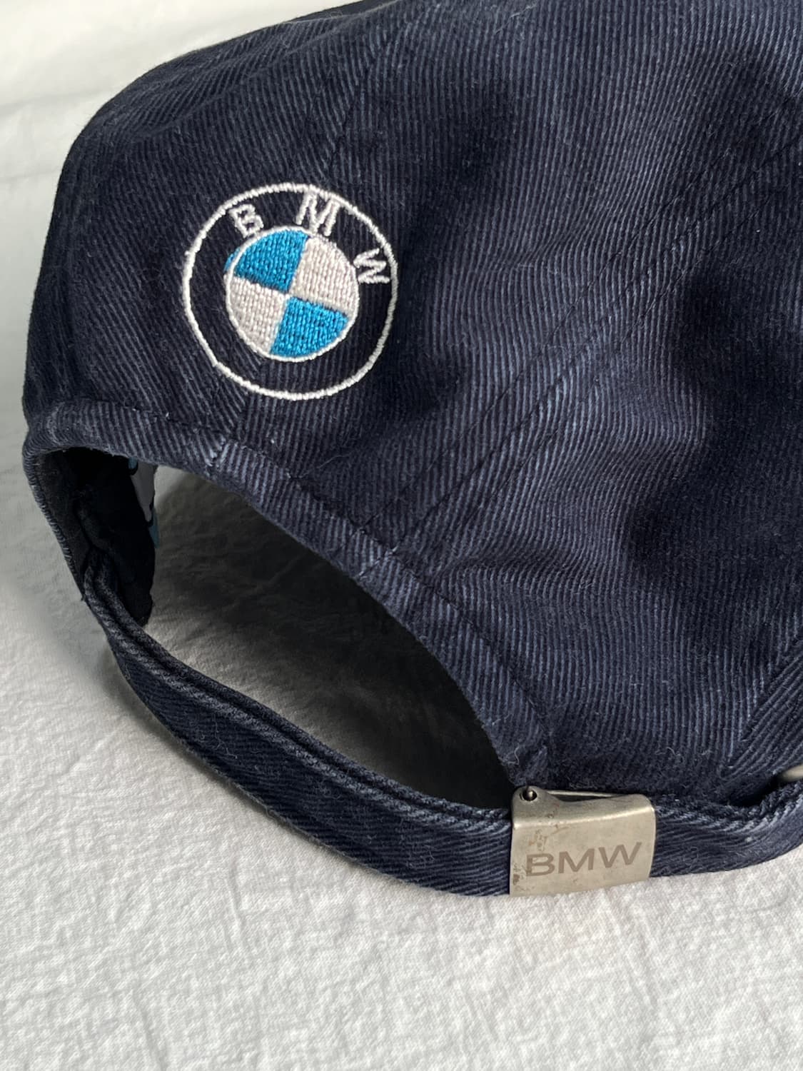 BMW 빈티지 네이비 볼캡 모자 상품이미지4