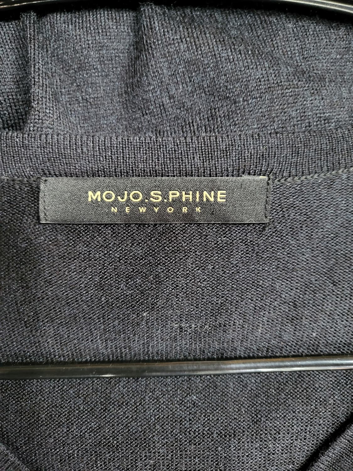 모조에스핀 뉴욕 스팽글 브이넥 니트 상품이미지5