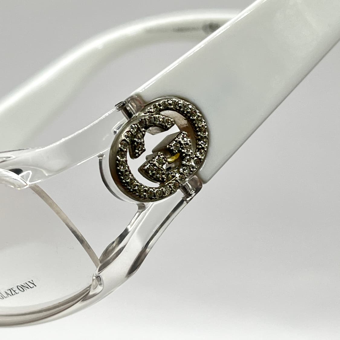 GUCCI 구찌 큐빅 뿔테 안경 상품이미지5