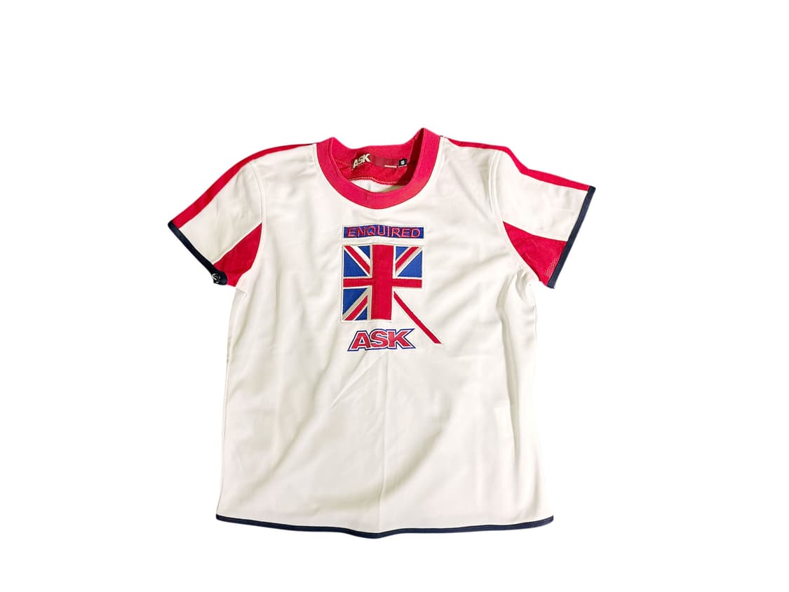 Ask 잉글랜드 플래그 스포티 반팔 상품이미지1