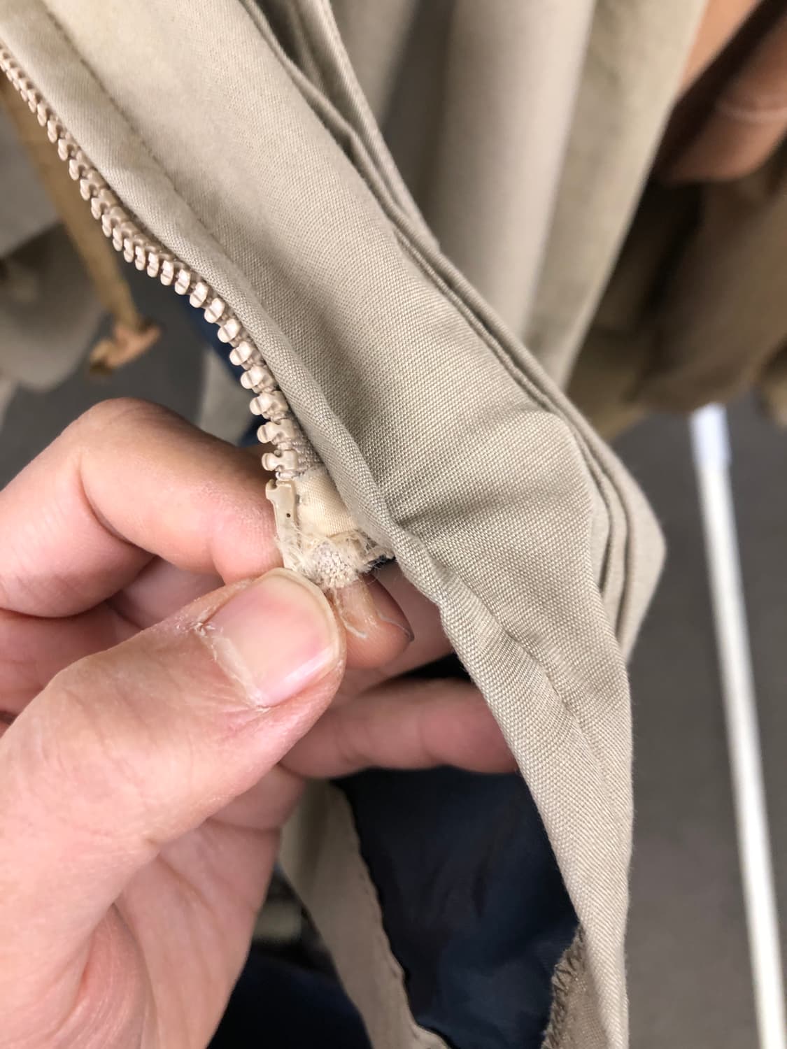 90s USA 랜즈 엔드 파카 상품이미지4