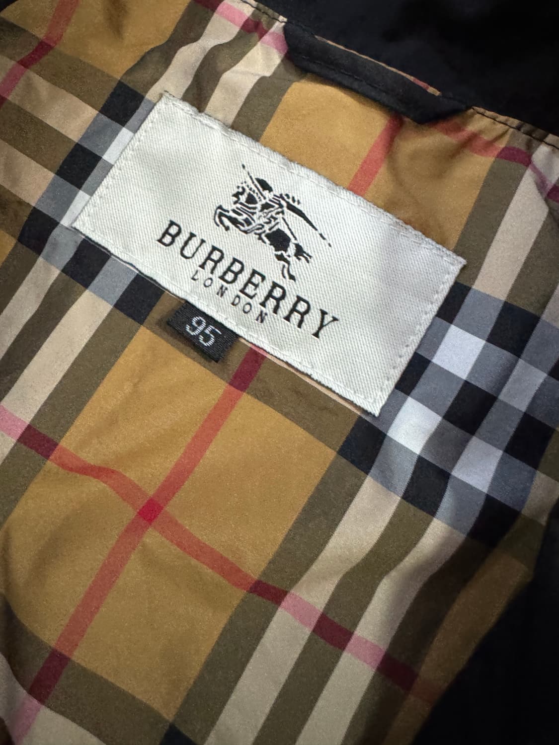 버버리 런던 커스텀 패치 코치 자켓 M 상품이미지3