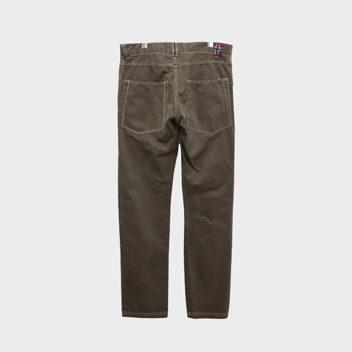 나파피리 브라운 코튼팬츠 61173 상품이미지2