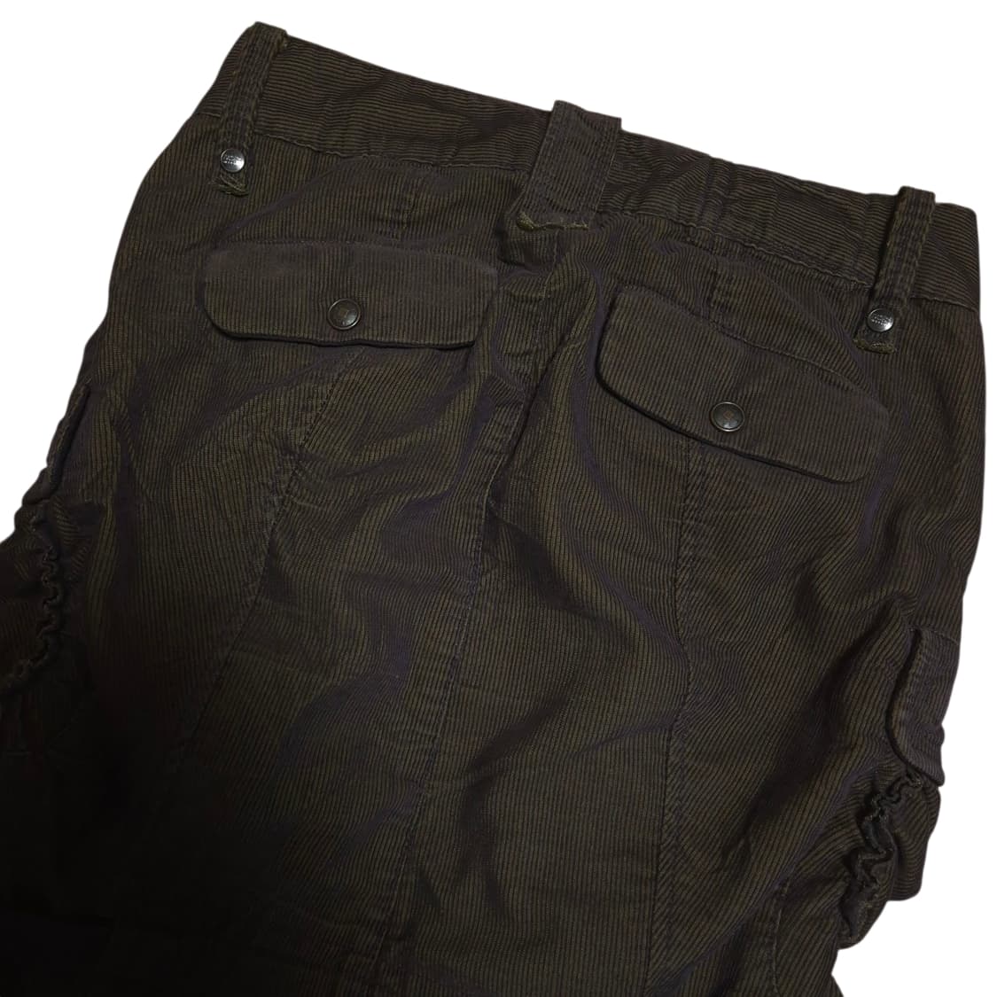 마리떼 프랑소와 저버 코듀로이 셔링 카고 롱스커트 상품이미지5