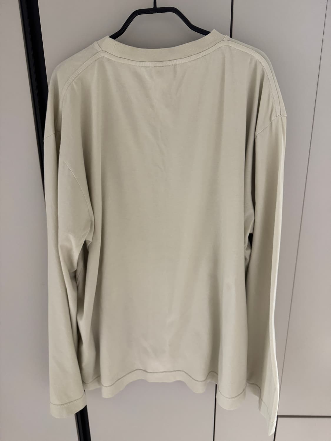 Flame Clean Ls Tee - Beige 상품이미지2