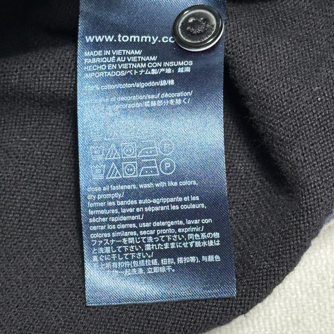 M 타미힐피거 여성용 코튼 라운드넥 가디건 상품이미지6