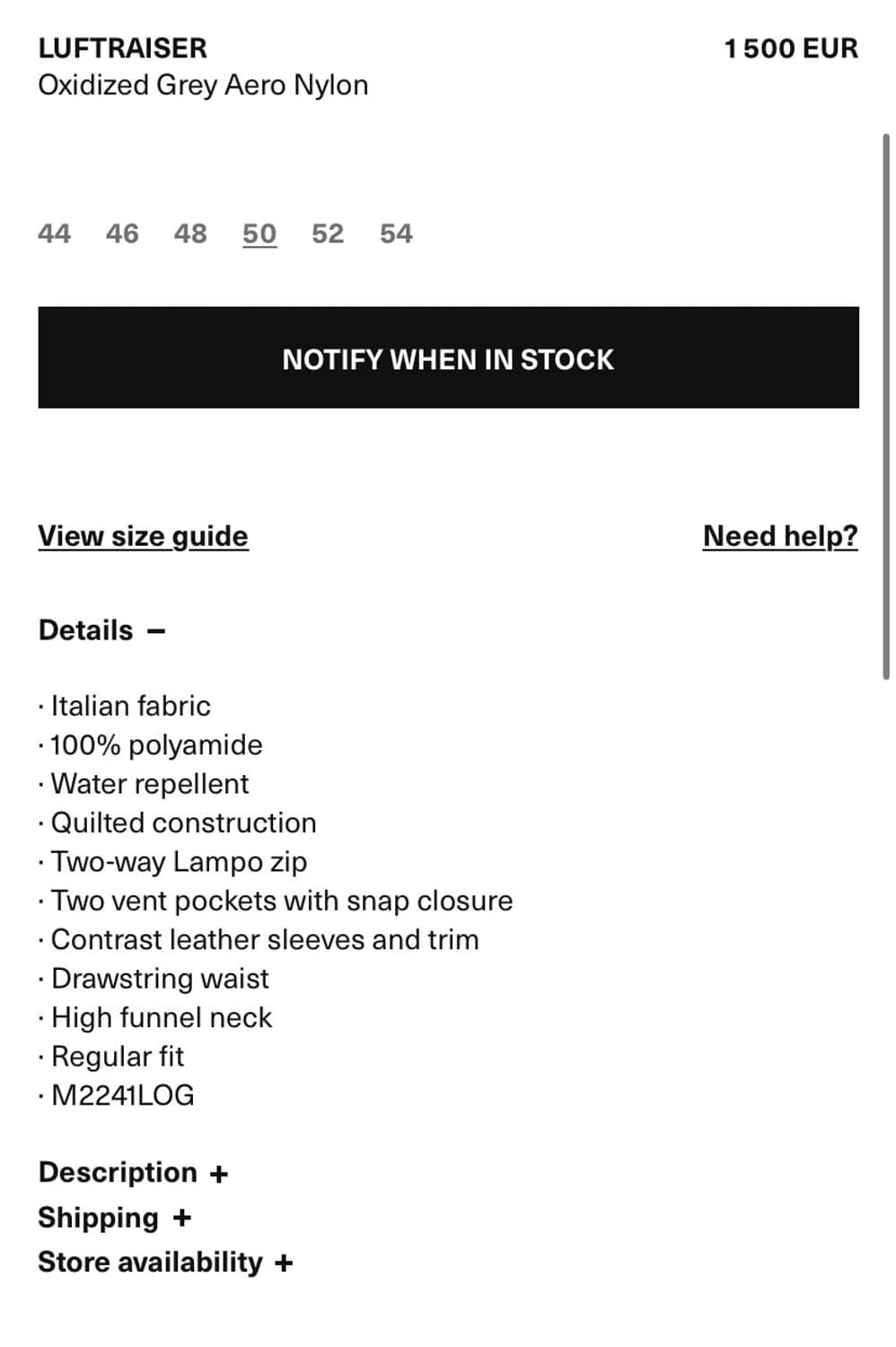 아워레가시 루프트레이저 luftrasier 50 새상품 상품이미지6