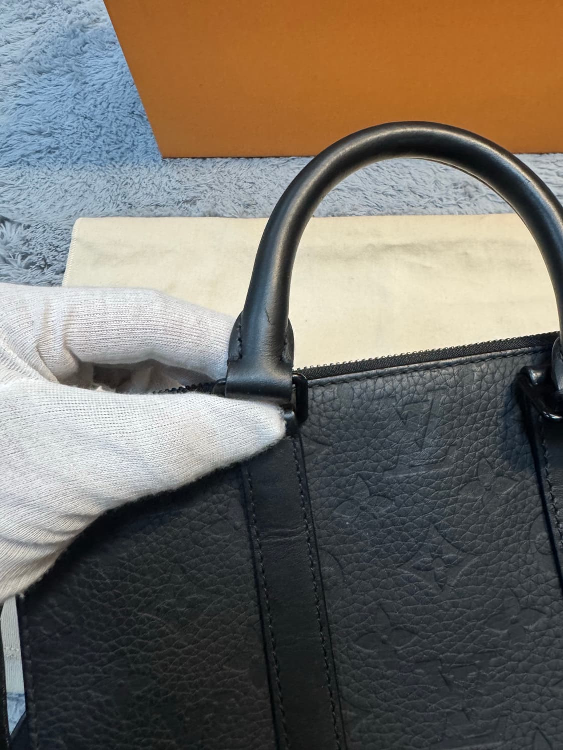 [최저가] 루이비통 토뤼옹 삭 플라 GM 블랙 크로스백 토트백 상품이미지8