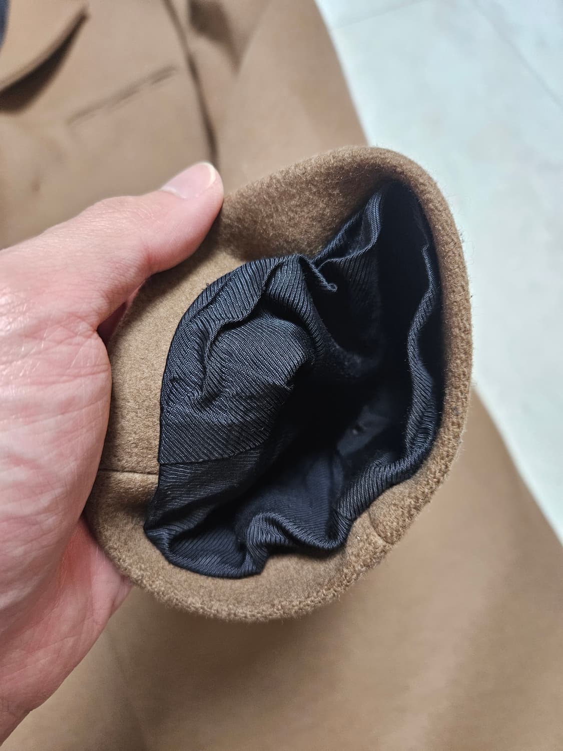 [S] 최종가 마르니 카멜 울 코트 상품이미지4