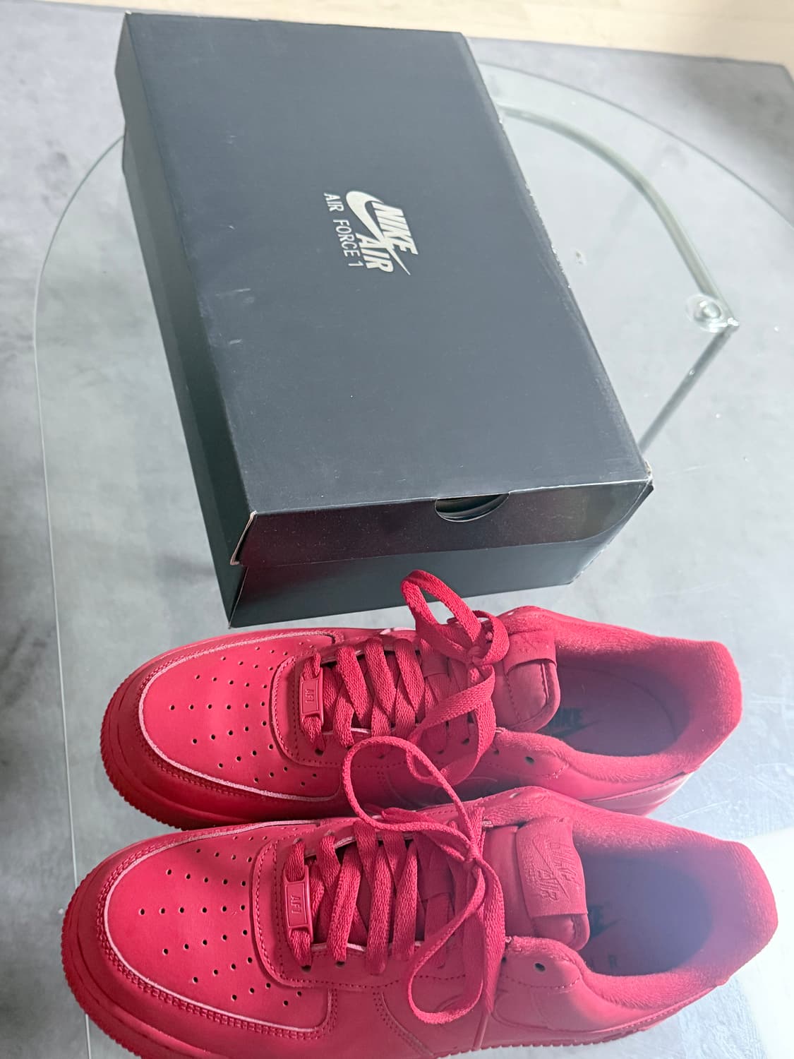 나이키 에어포스 트리플 레드 상품이미지2