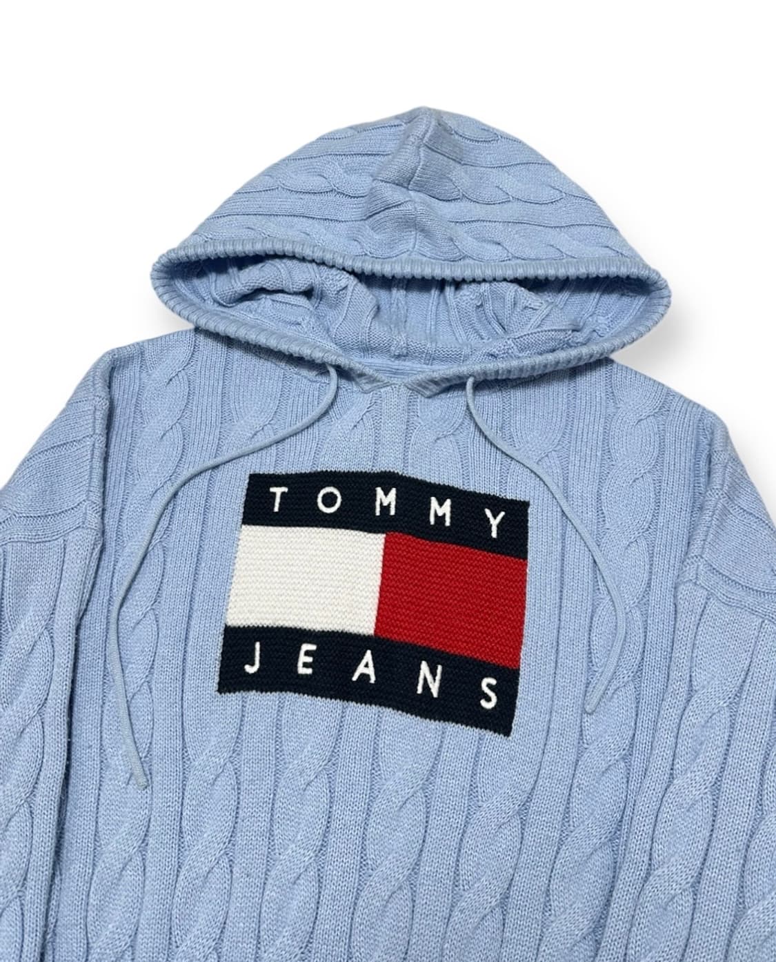타미힐피거 케이블 후드 니트 상품이미지4