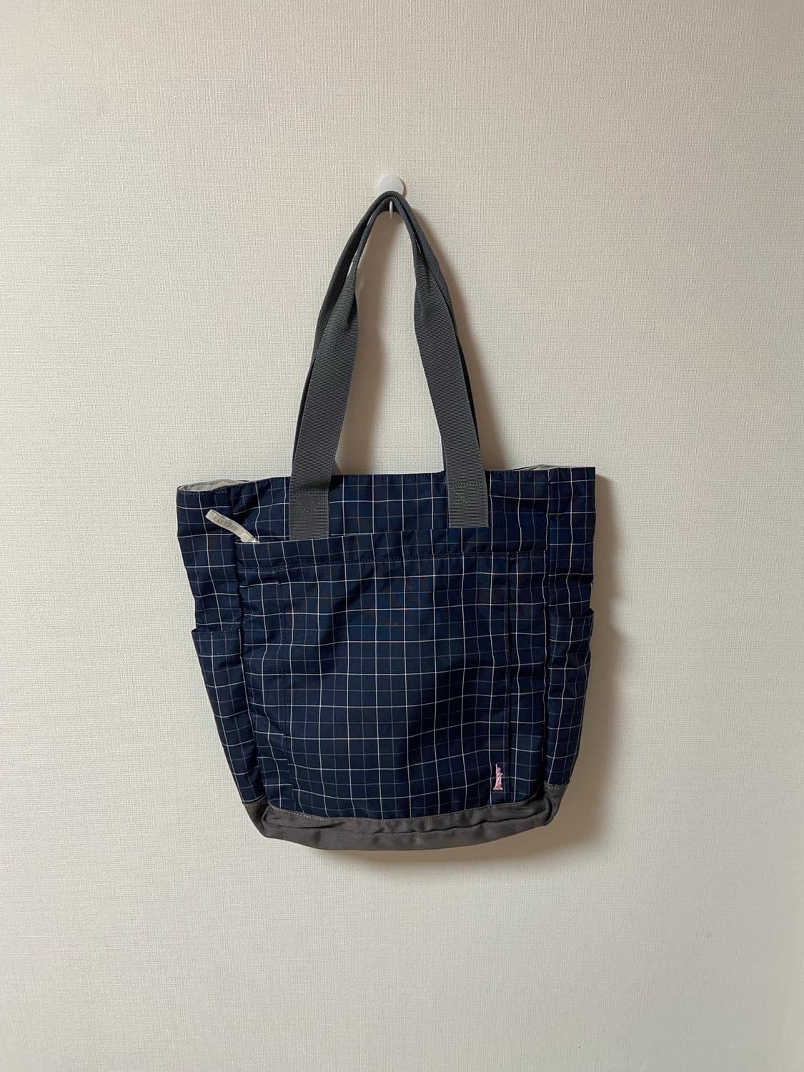 일본 빈티지 체크 이스트보이 숄도백핸드백 상품이미지1