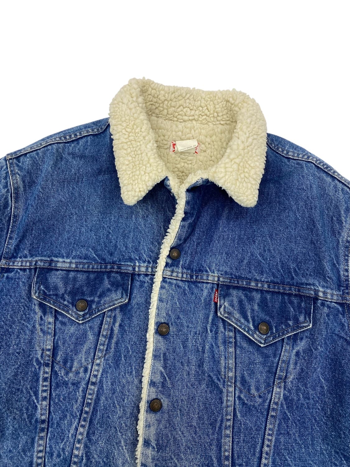 70‘s 리바이스 데님 쉐르파 자켓 상품이미지3