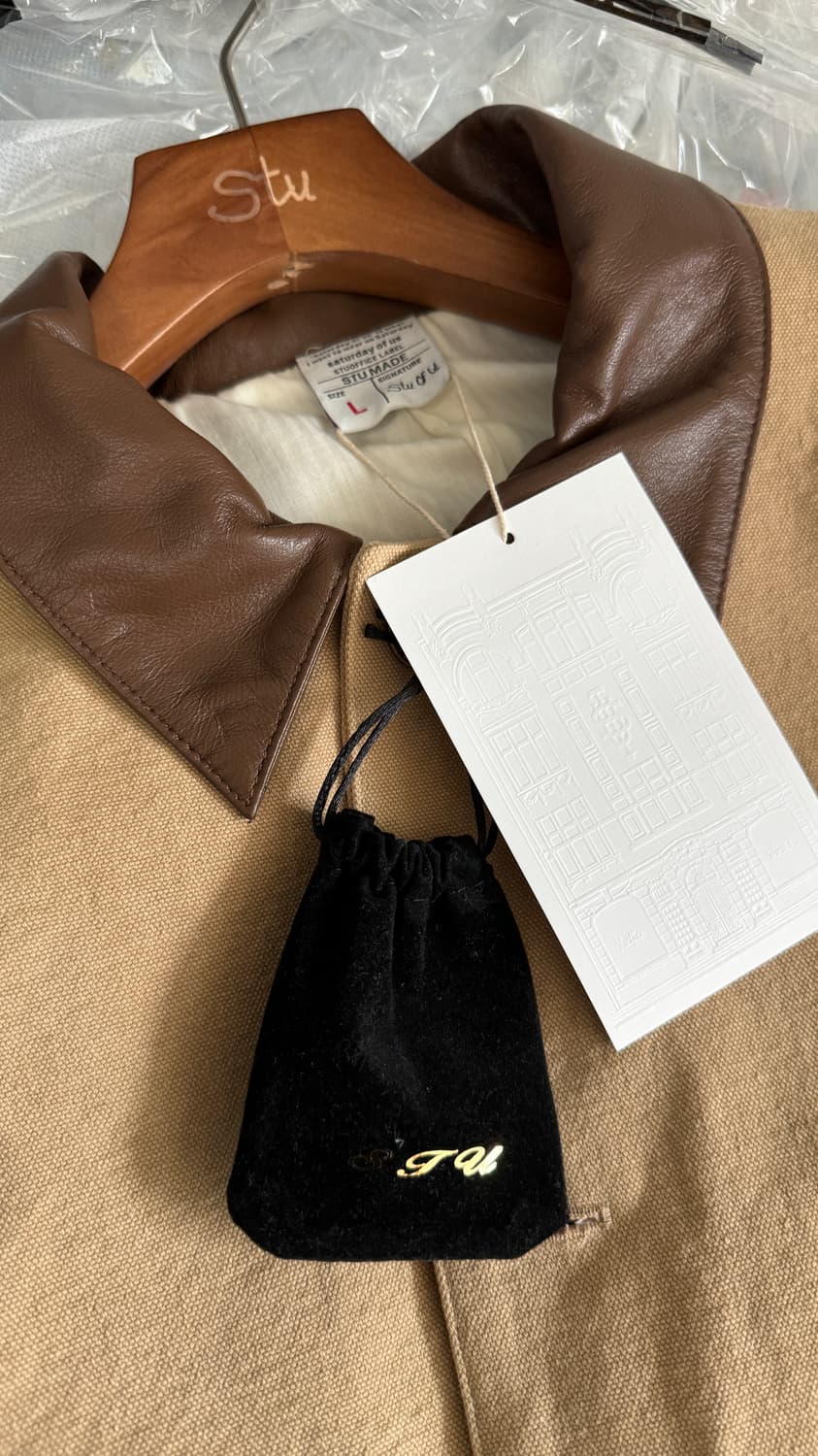 STU 워크자켓 L사이즈 시착만 한 새상품 팝니다! 상품이미지1