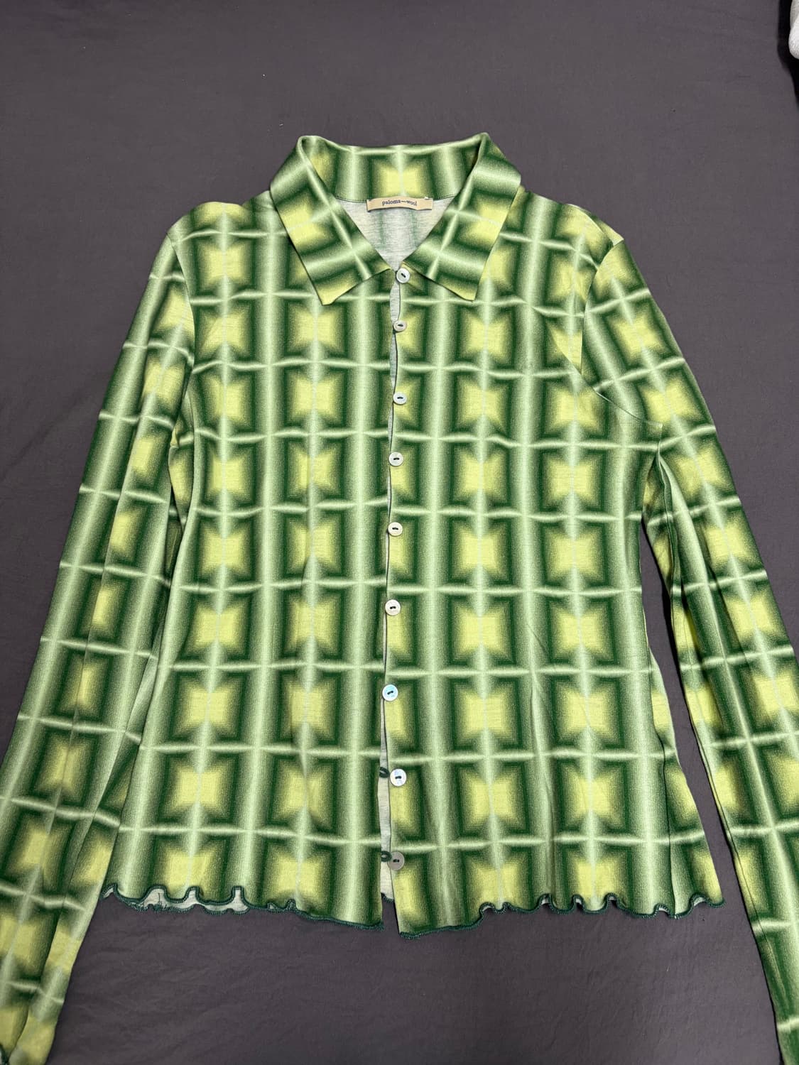 팔로마울 그린베이스 셔츠 상품이미지3