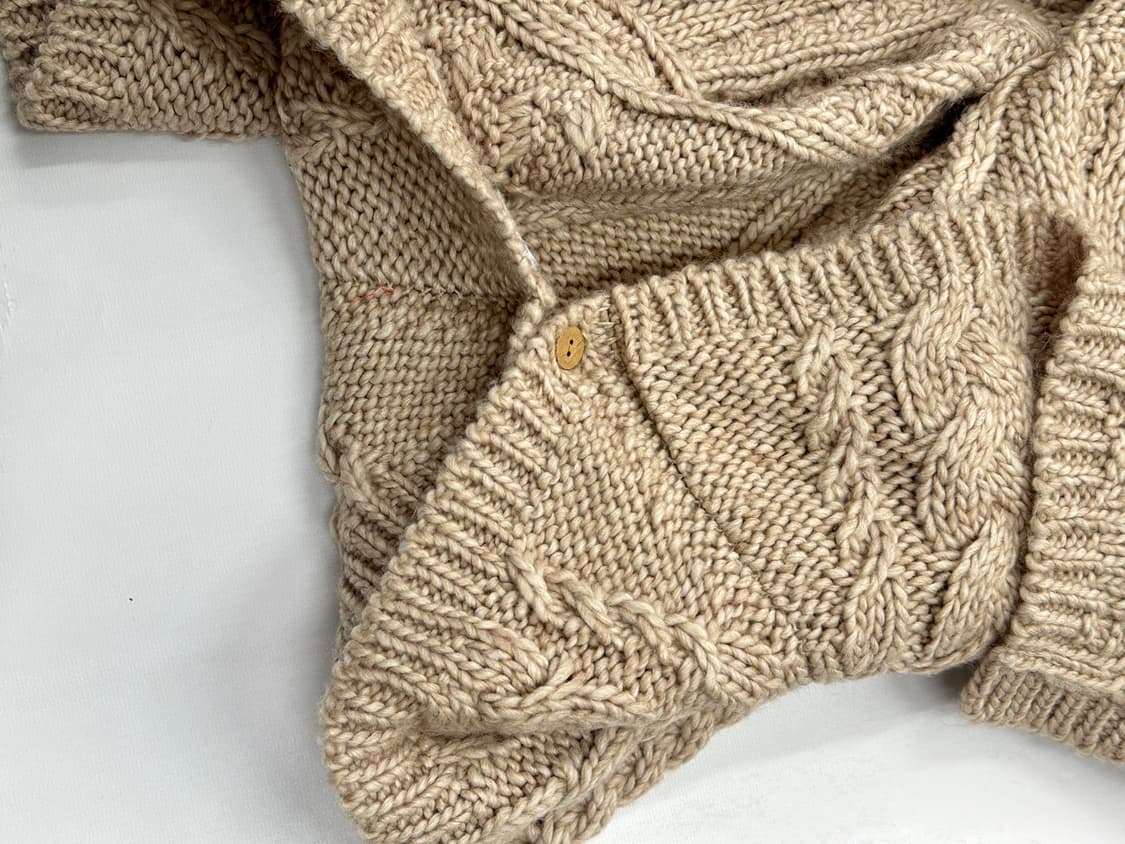 🍮사와코의 꽈베기 후드 케이프 망토🍮 판초 그런지 에스닉 히피 아우터 상품이미지8