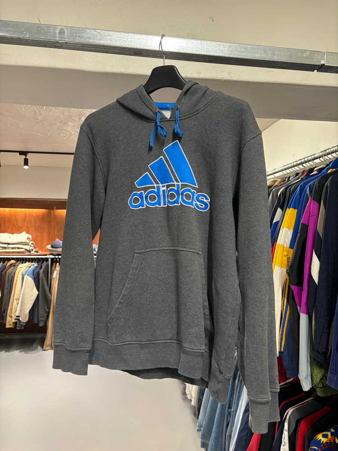 아디다스 빅로고 후드 집업   상품이미지7