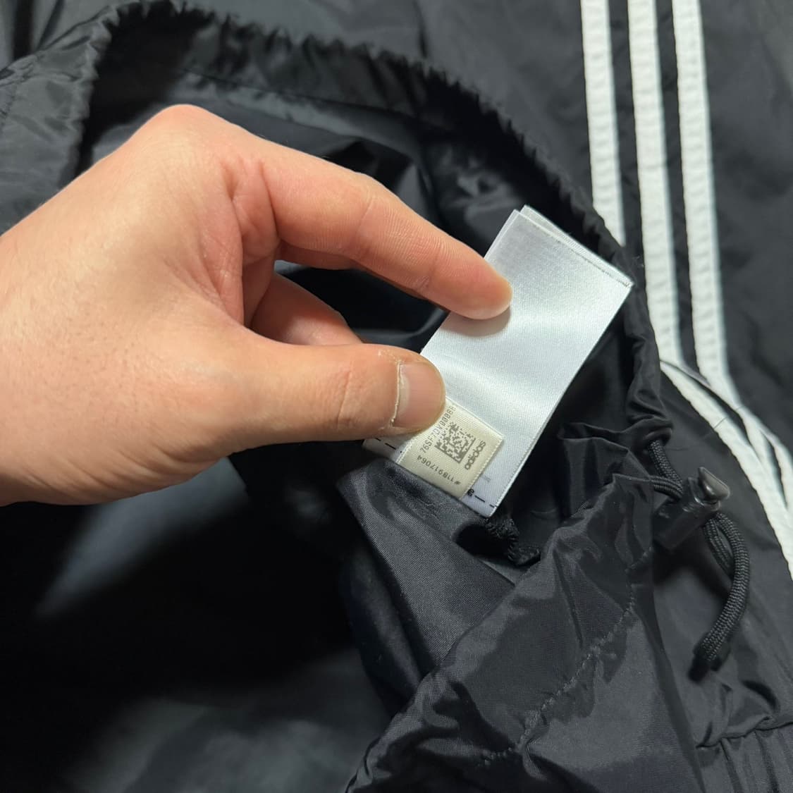 아디다스 빅로고 후드 웜업 상품이미지5