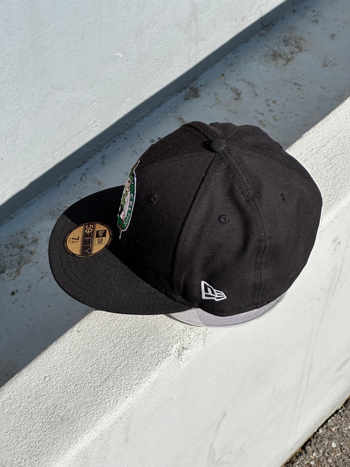 [M] 뉴에라 보스턴 셀틱스 블랙 스냅백 모자 상품이미지3