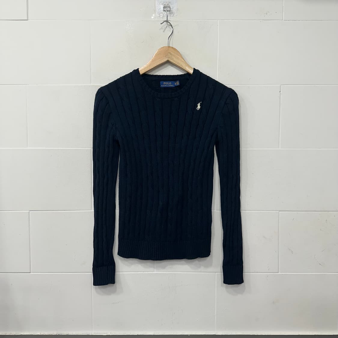 폴로 꽈배기니트 상품이미지1