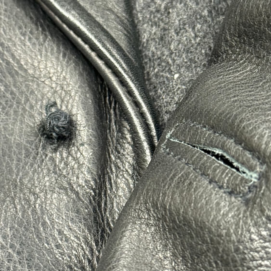 [정품/L] 타미힐피거 리얼레더 카코트 c1 상품이미지7