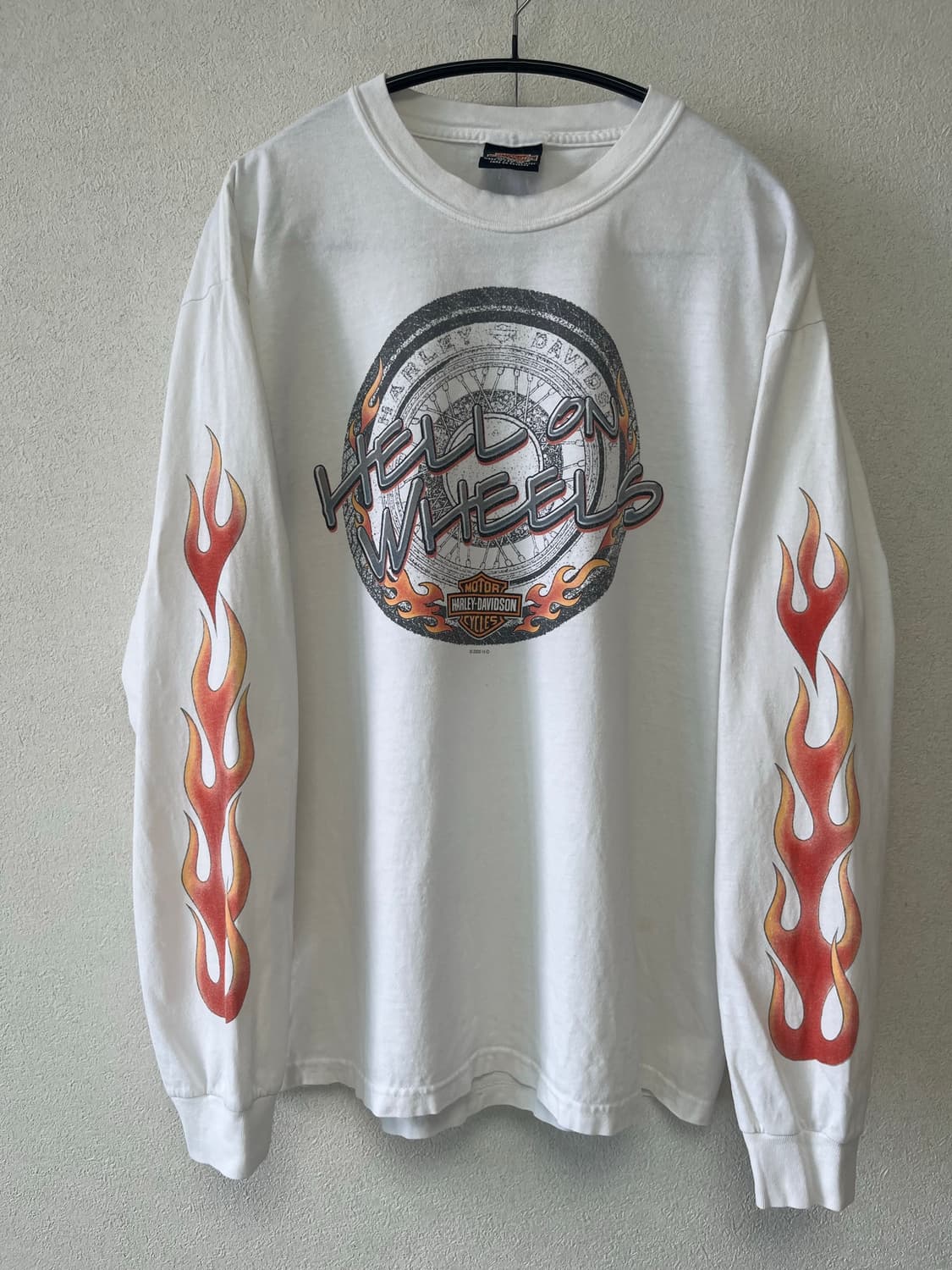 Harley davidson flame long sleeve 상품이미지1