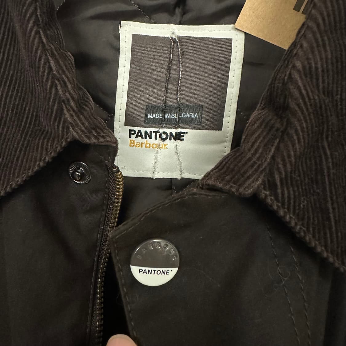 바버 x 팬톤 비데일 왁스자켓 상품이미지4