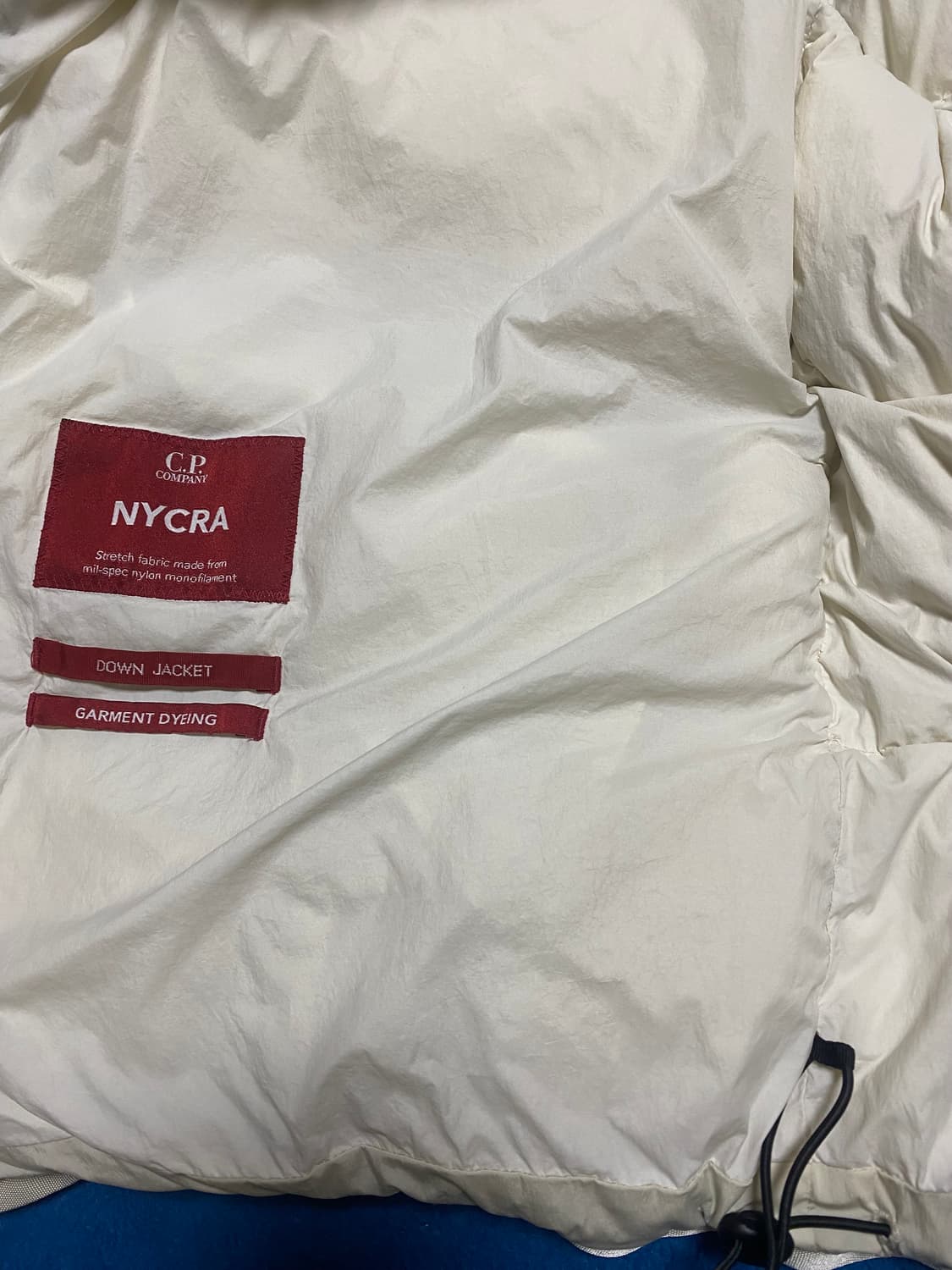 [정품] 새상품급 cp컴퍼니 nycra 패딩 자켓 상품이미지5