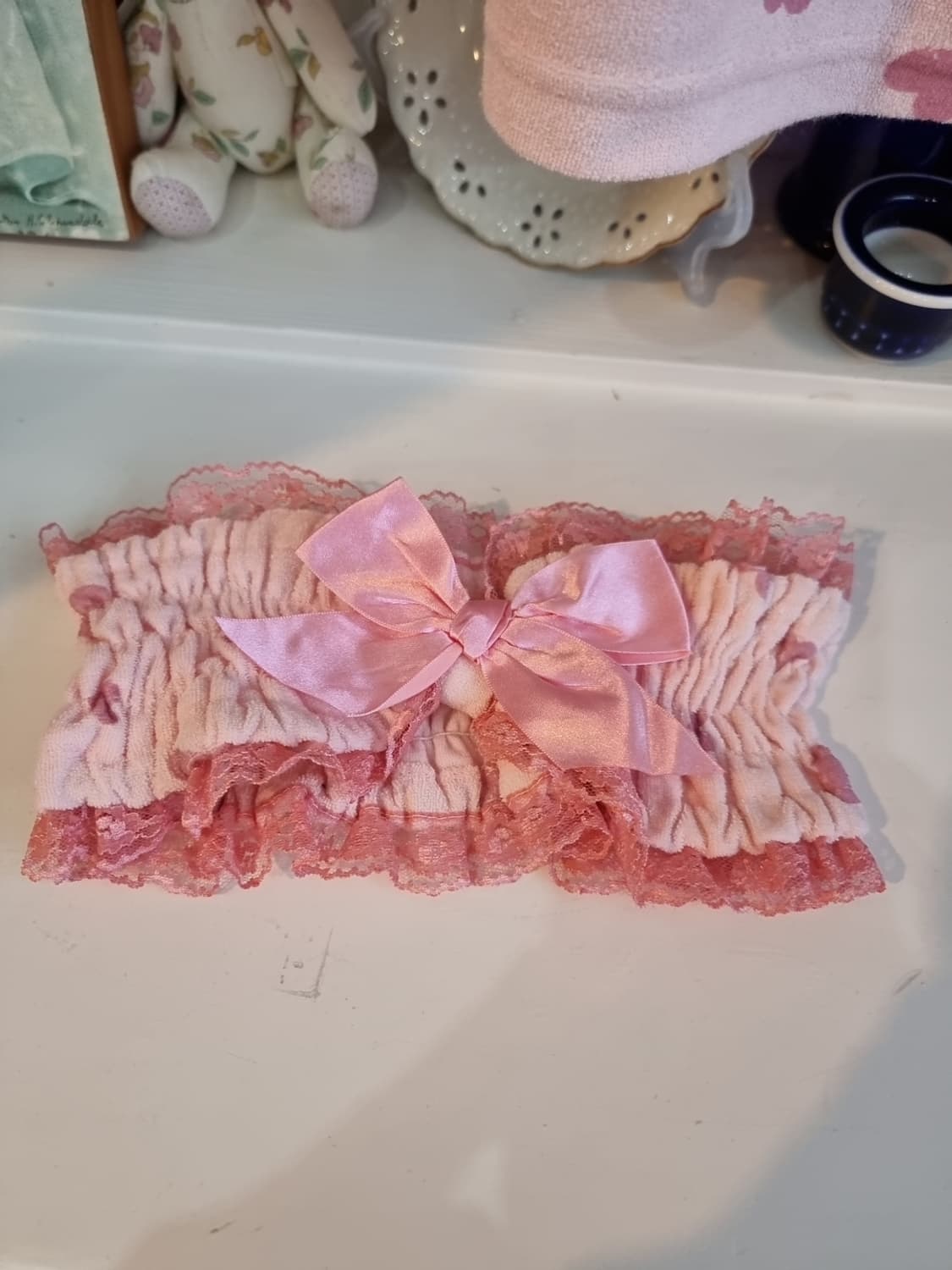 하트 러블리 바스스커트 & 헤어밴드 세트 상품이미지2