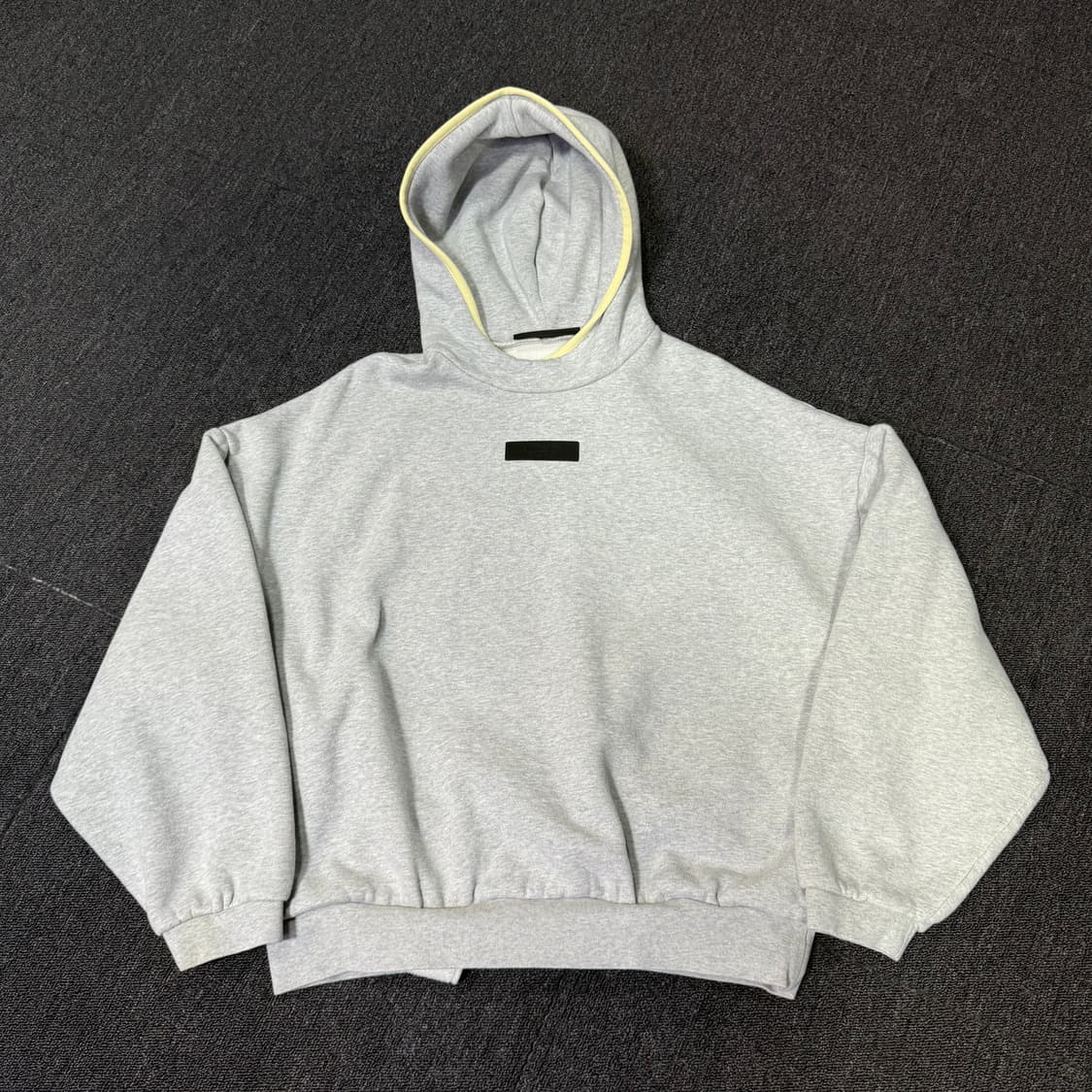 에센셜 후드 라이트 헤더 그레이  상품이미지1