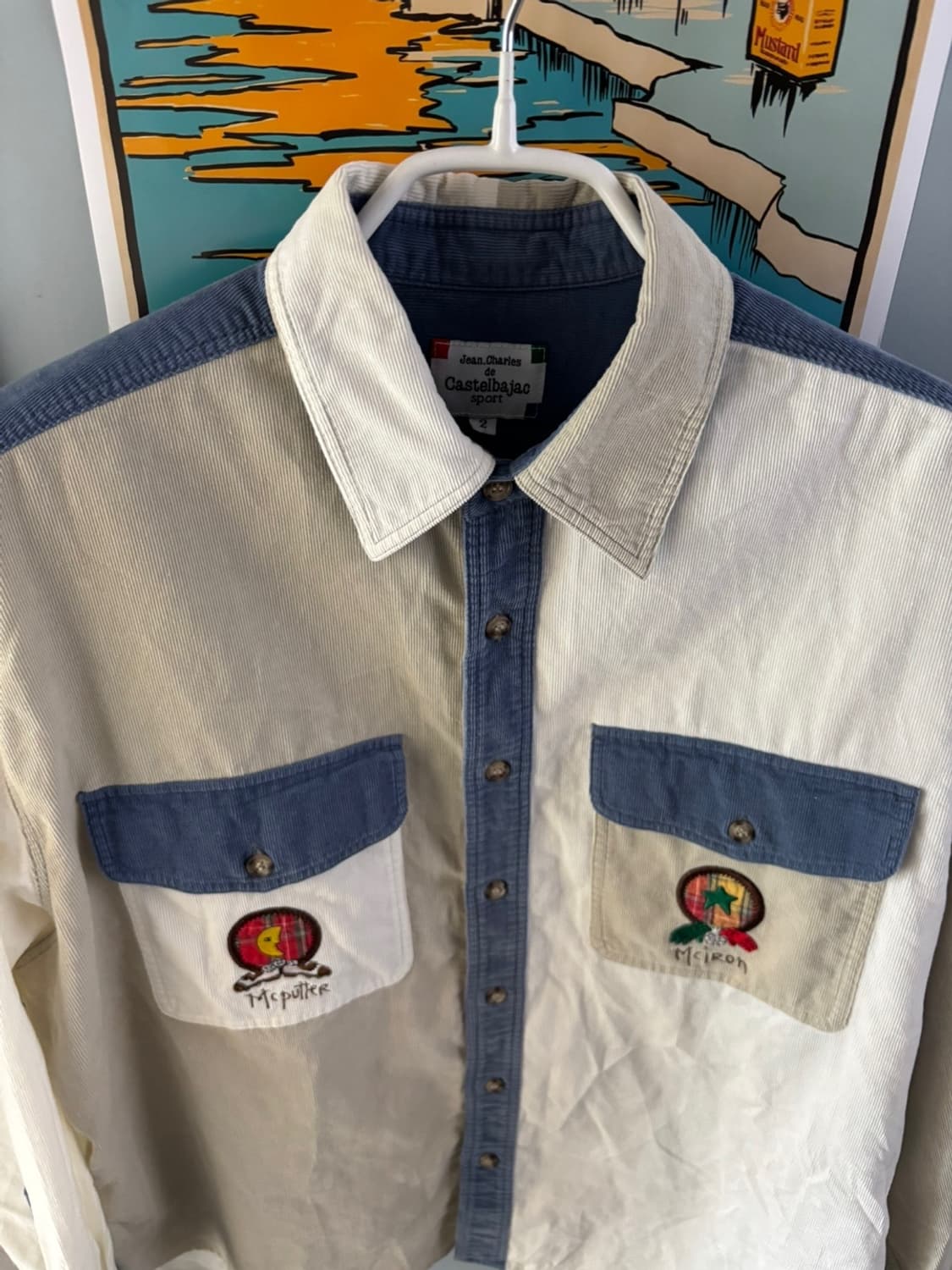 Castelbajac Sport Corduroy Shirt 상품이미지1