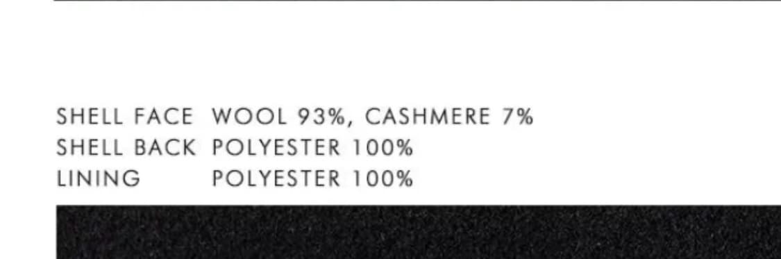 던스트 2way 3button 캐시미어 코트 xs 상품이미지6