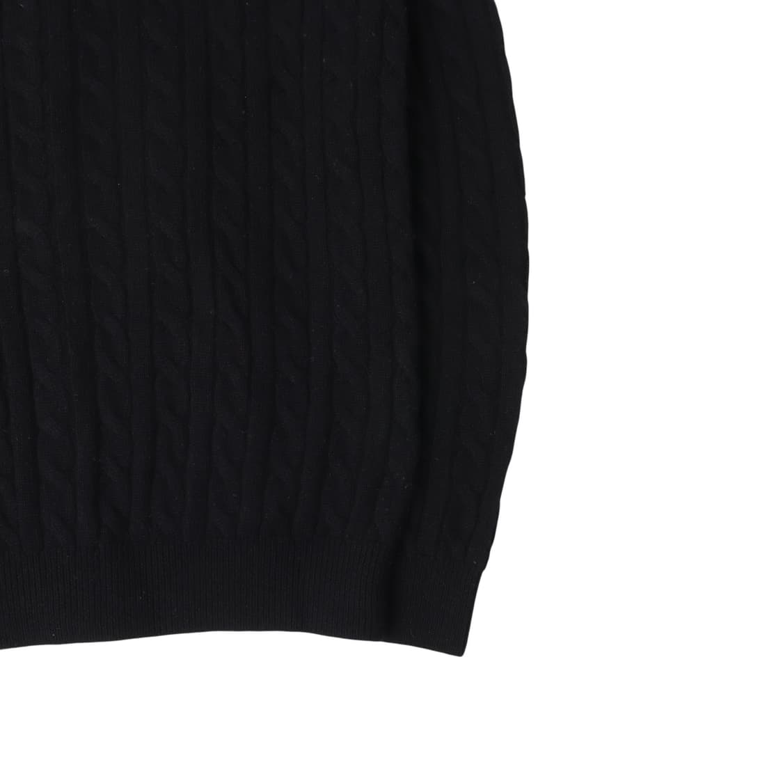 라코스테 블랙 울 케이블 니트 가디건 상품이미지7