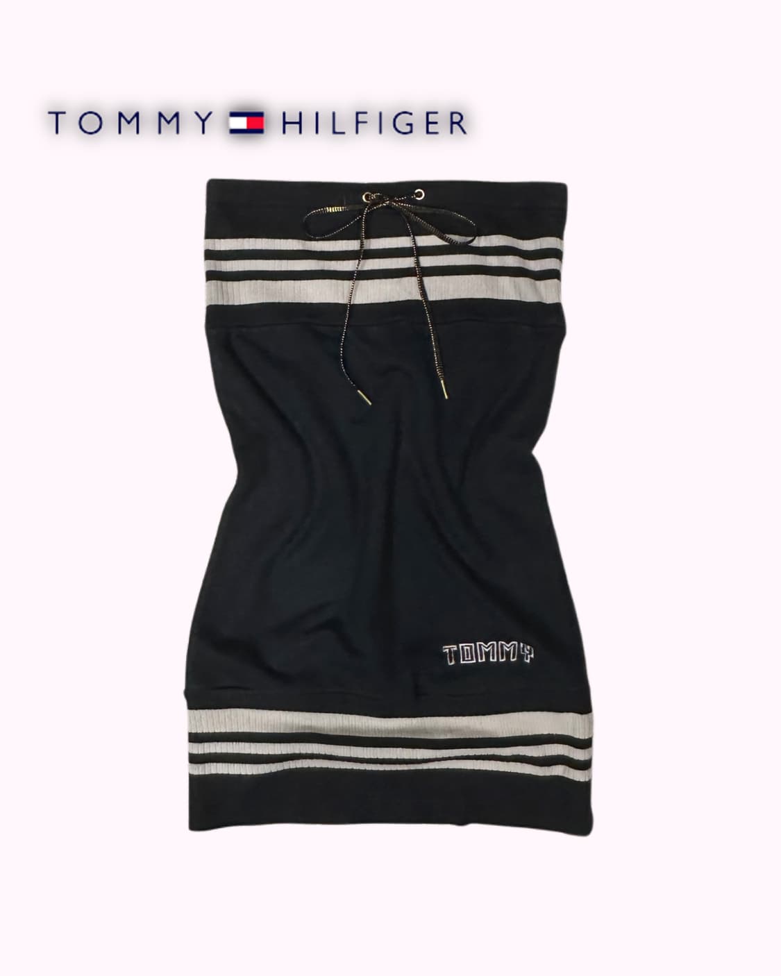 sweat tube top dress 상품이미지1