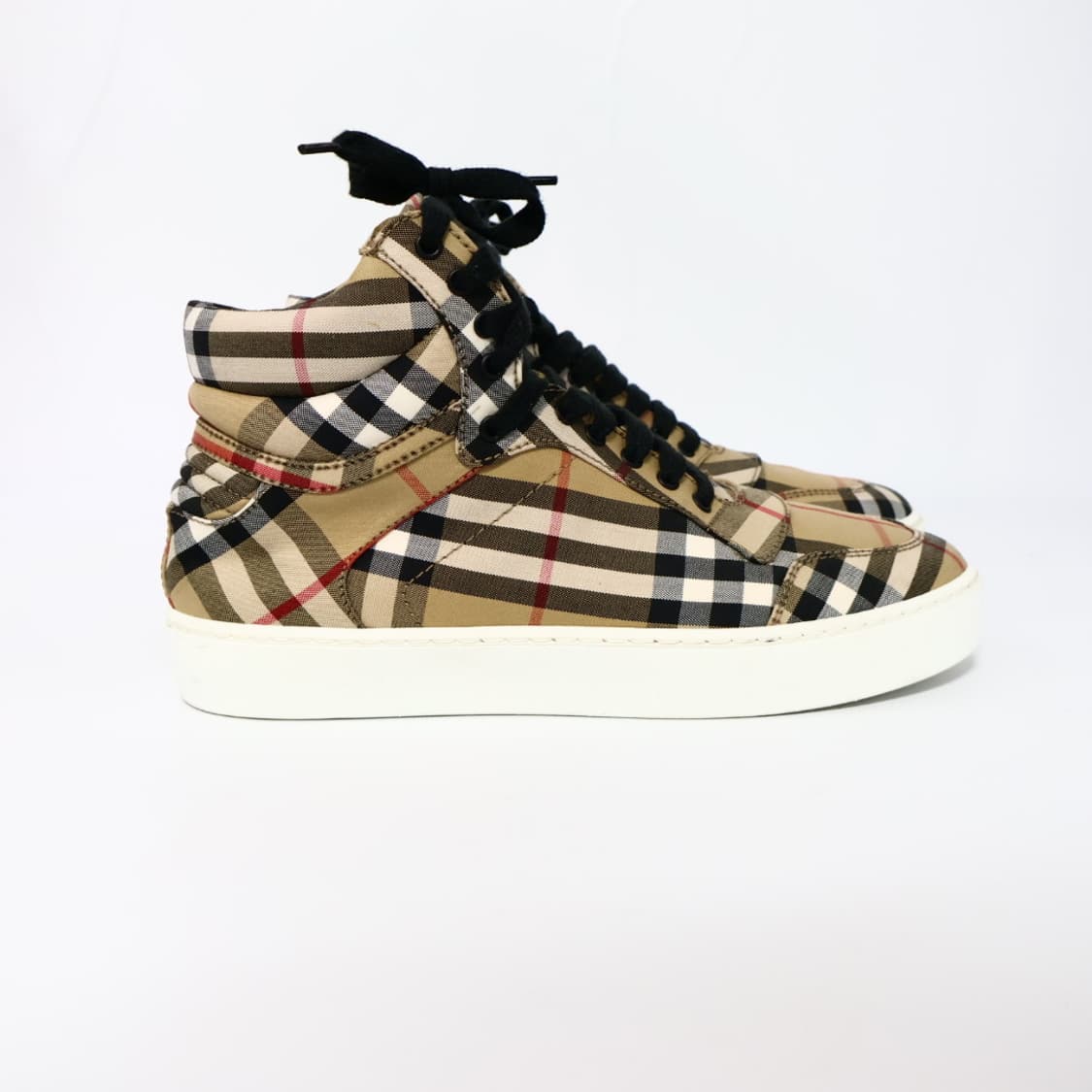 버버리 체크 하이탑 스니커즈 37/230 상품이미지6