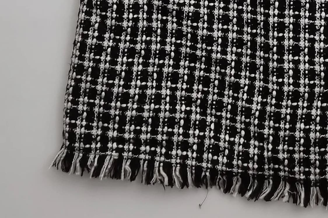 JPN 블랙 트위드 롱스커트  상품이미지5