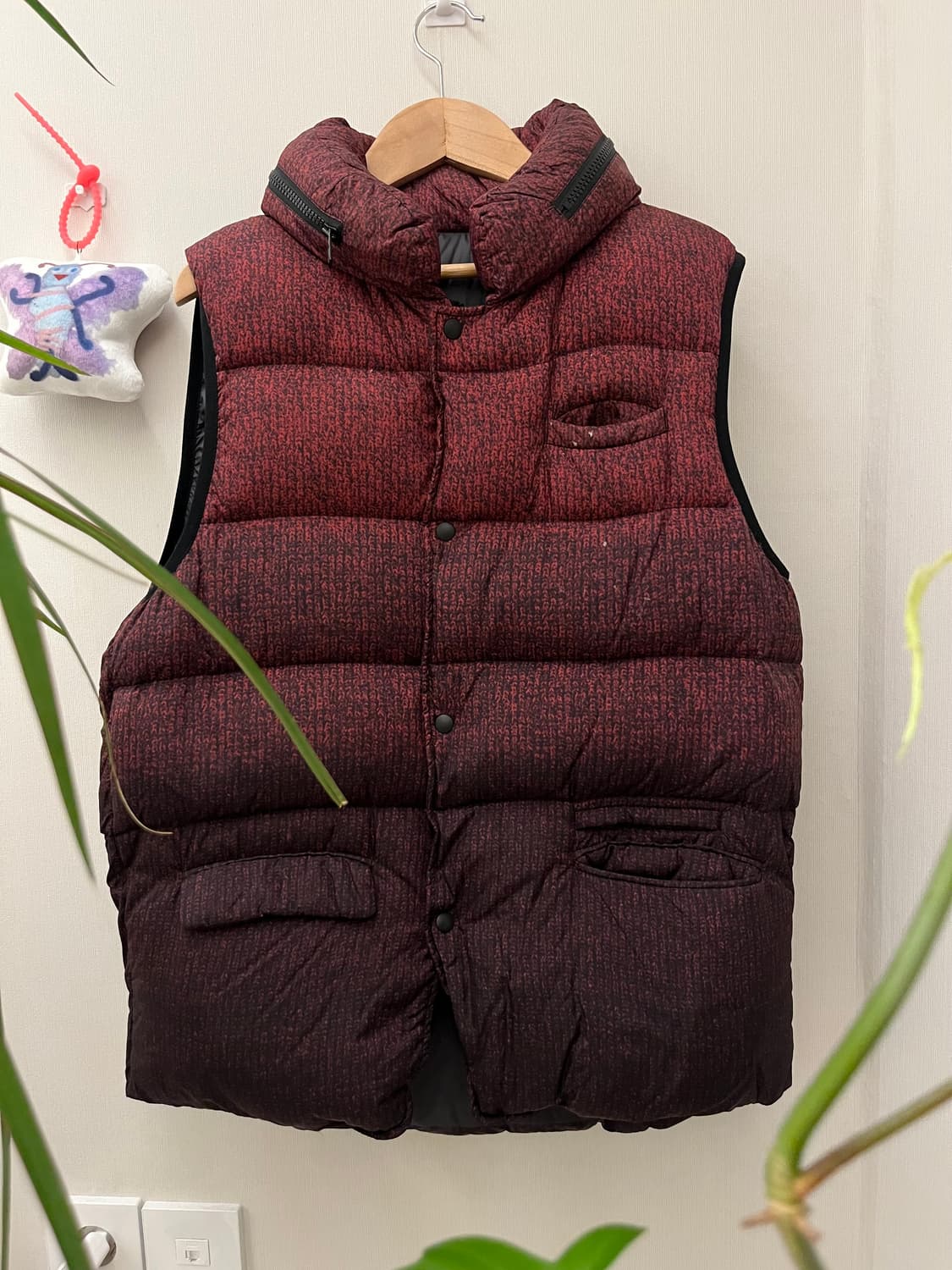 Undercover down vest jacket 상품이미지1