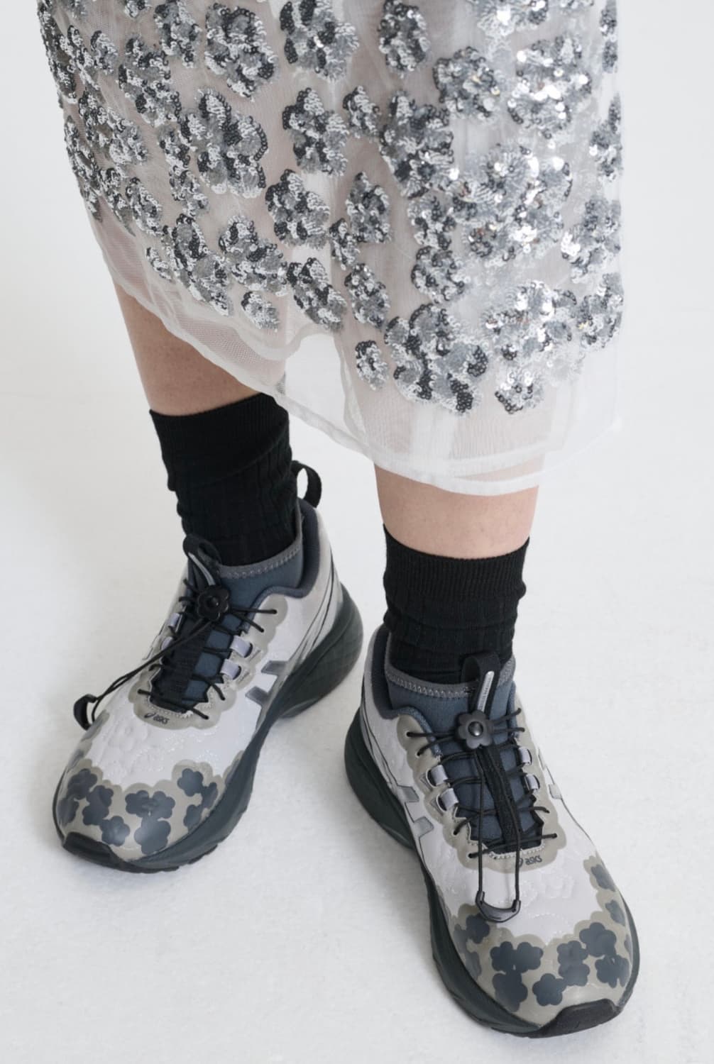 아식스 세실리아반센 젤 터레인 MT 퓨어 실버 상품이미지2