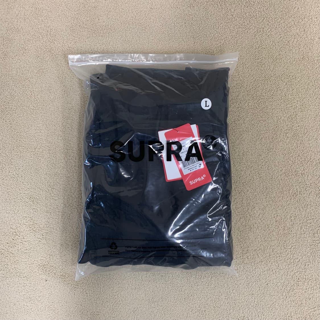 SUPRA 수프라 빅로고 후드 티셔츠(L/블랙) 스웻셋업 상품이미지10