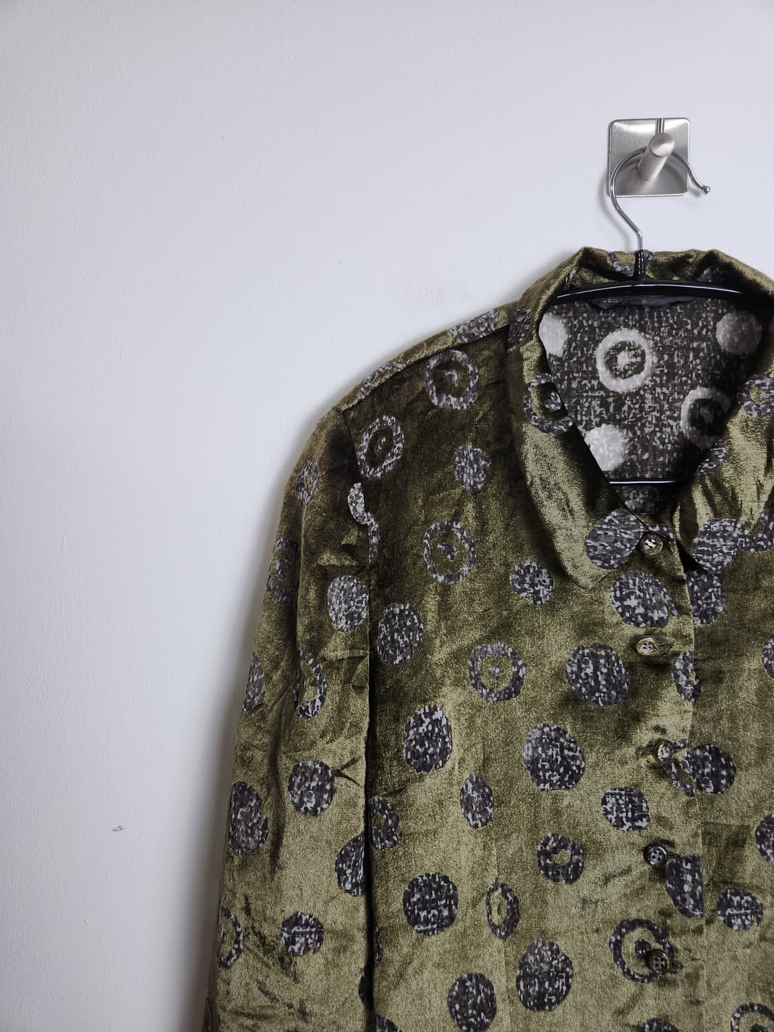 벨벳 도트 블라우스 상품이미지7