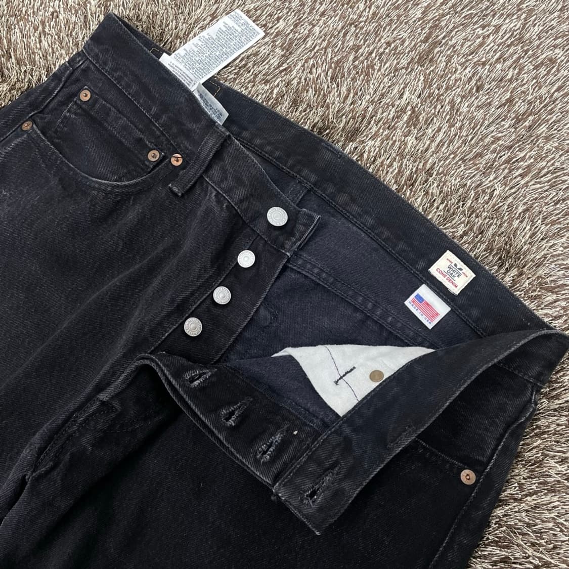 리바이스 501 오리지널 USA 화이트오크 데님팬츠 W34 L29 상품이미지2