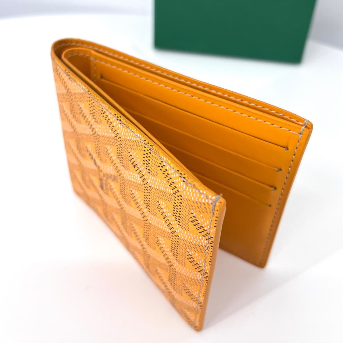 고야드 빅투와르 반지갑 옐로우 상품이미지7