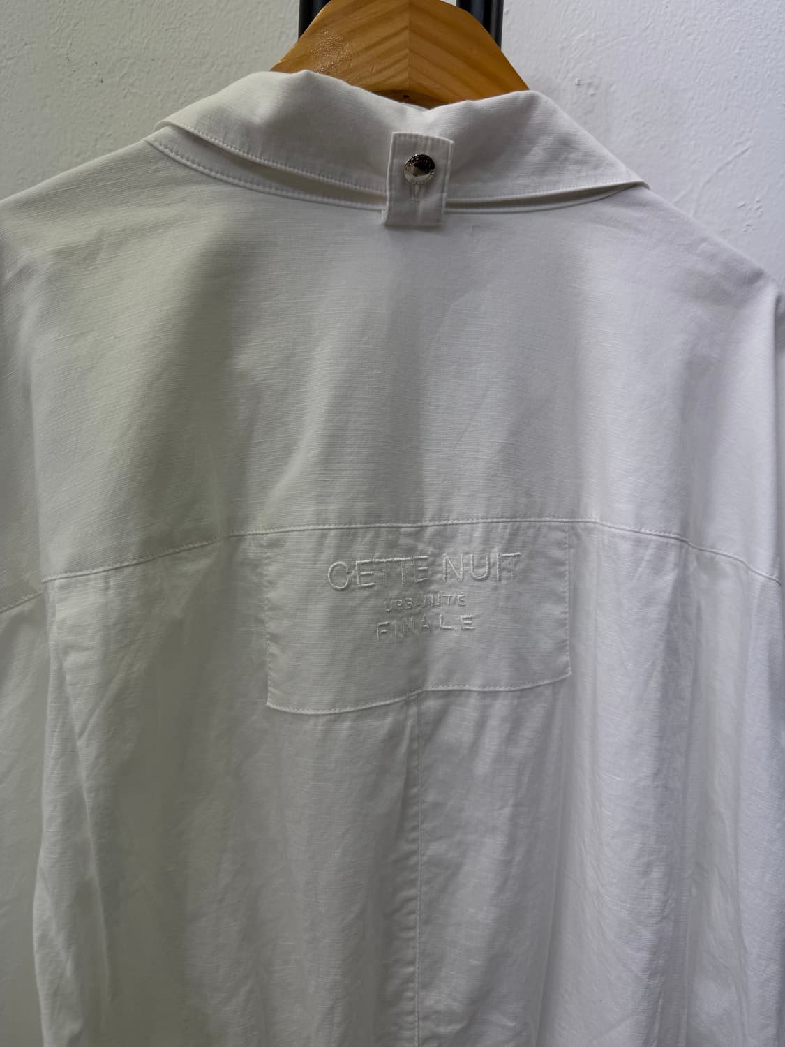 정품) 시스템 한섬 오버사이즈 22ss 셔츠자켓 82 상품이미지5