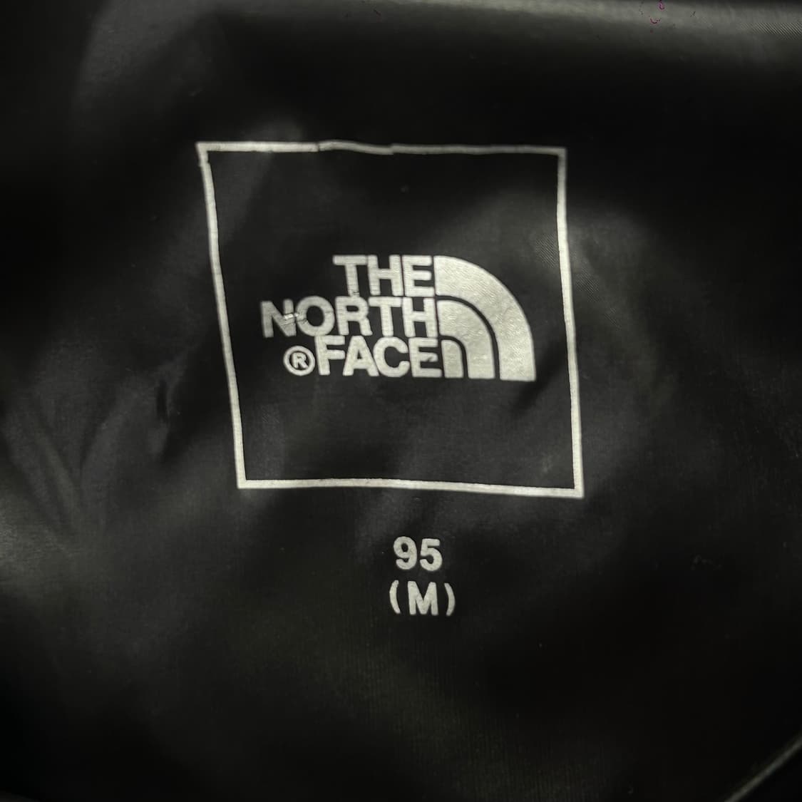 The north face 노스페이스 핑크 퍼플 포인트 글로시 바람막이 상품이미지5