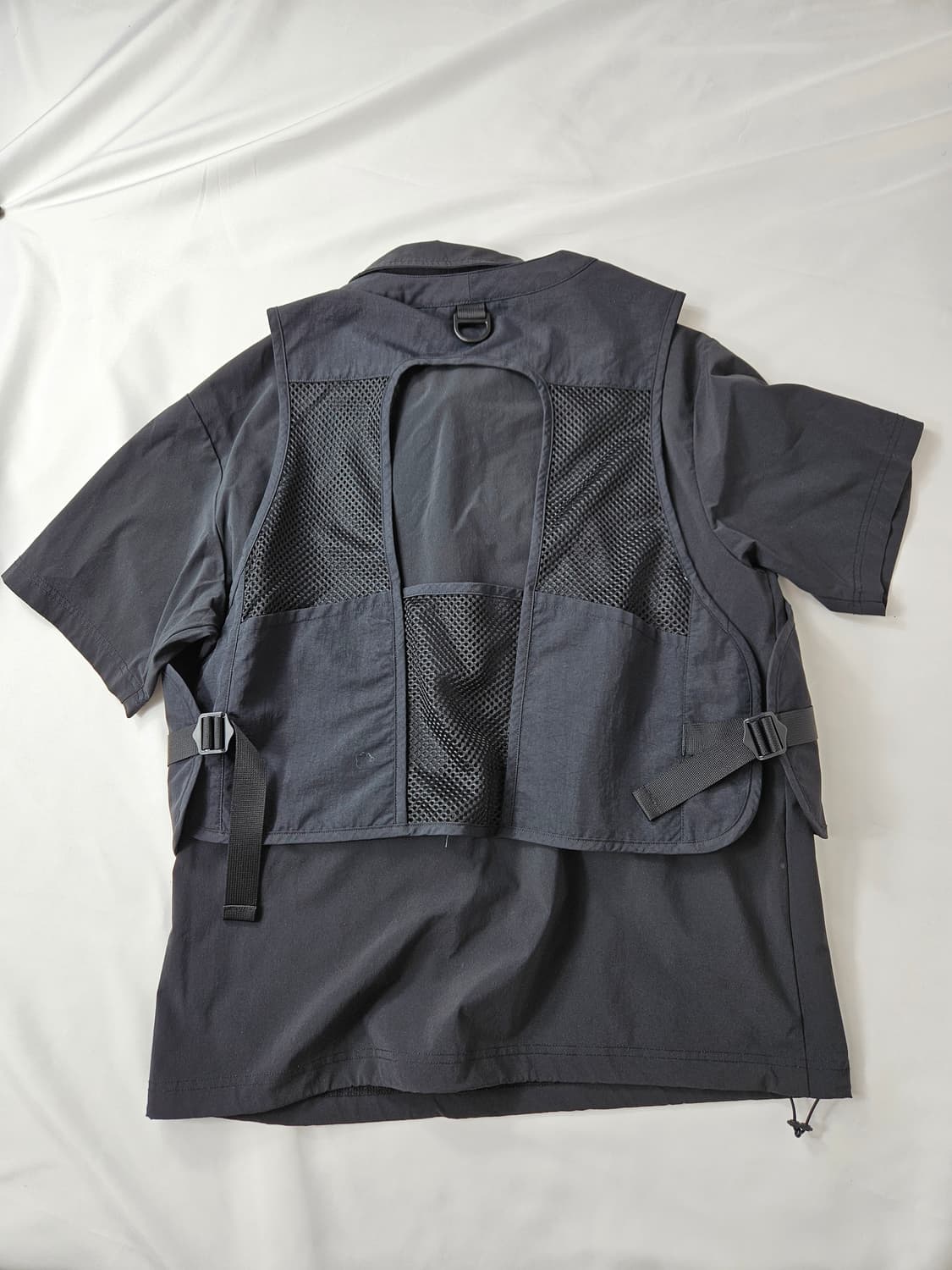 콜롬비아 컬럼비아 고프코어 카고포켓 베스트 메쉬 카라티  상품이미지5